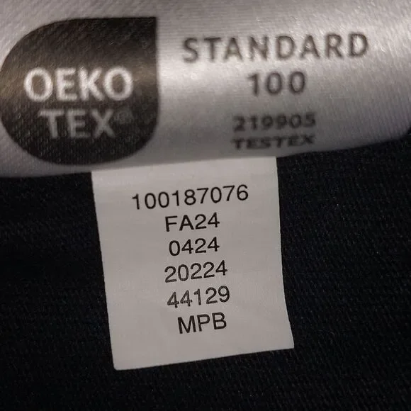 EUC Mode of One Regular-Fit T-Shirt Heavyweight Cotton Deep Black Size XXL - Picture 11 of 11